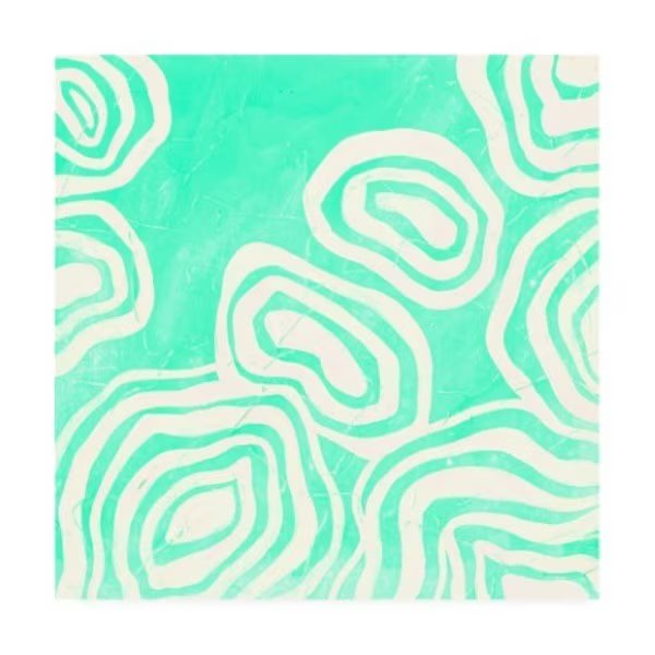 June Erica Vess 'Bright Mineral I' Canvas Art, 18x18, Trademark Fine Art, Mfr#: WAG12069-C1818GG